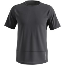 Salomon Футболка для бега Salomon Cross Run с коротким рукавом, 75% хлопок, 25% нейлон, размер 2XL